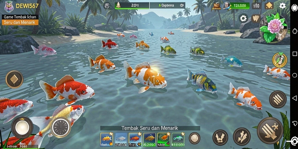 Tangkapan layar dari gameplay DEWI567 yang seru dan memikat.