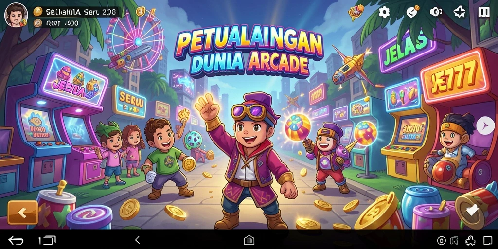 Gameplay seru JELAS777 dengan berbagai level menantang.