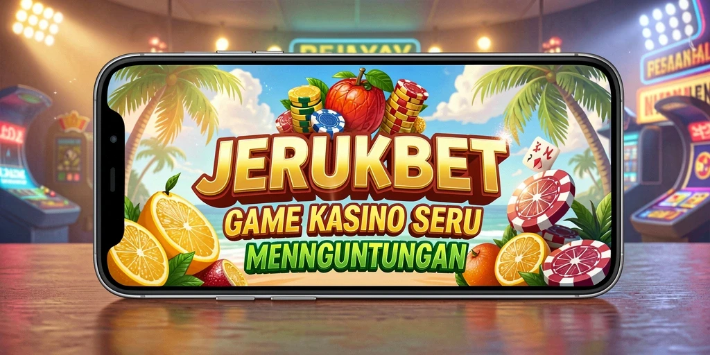 Gameplay seru JERUKBET dengan berbagai pilihan permainan kasino.