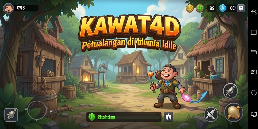 Tampilan gameplay KAWAT4D yang menarik dan penuh strategi.