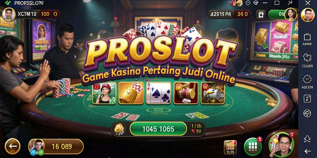 Tampilan menarik dari gameplay seru di PROSLOT.