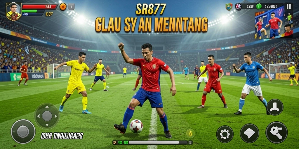 Tampilan gameplay menarik dari SR877 yang memacu adrenalin.