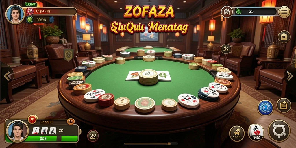 Tampilan gameplay QiuQiu yang menarik dan seru.
